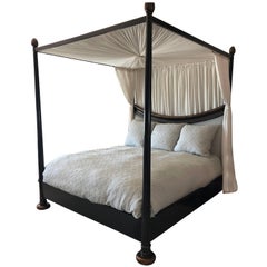 Vintage King Four Poster Bed