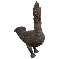 Asian Antique Mythological Bird