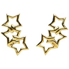 Tiffany & Co. Triple Star Earrings