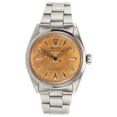 Rolex Stainless Steel Oyster Perpetual Wristwatch Ref 6284