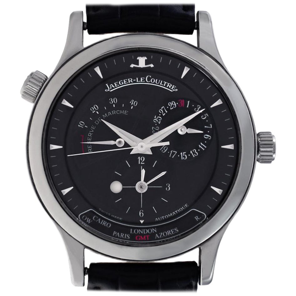 Jaeger Lecoultre Master World Geographic 146.2.32.S w/ 8 mm Band, Rose