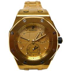 Audemars Piguet Yellow Gold Royal Oak Offshore Automatic Wristwatch