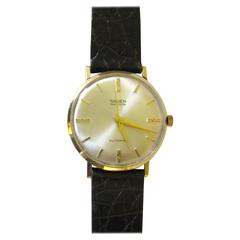 Vintage Gruen Percision AutoWind Yellow Gold Men's Wrist watch 5