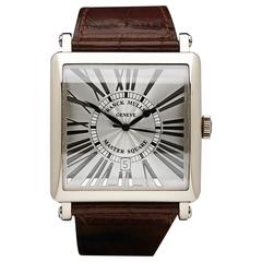 Franck Muller White Gold Master Square Automatic Wristwatch