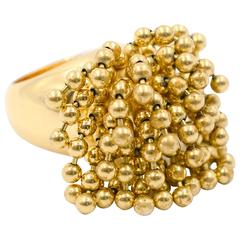 Cartier Paris Nouvelle Vague Gold cluster Ring