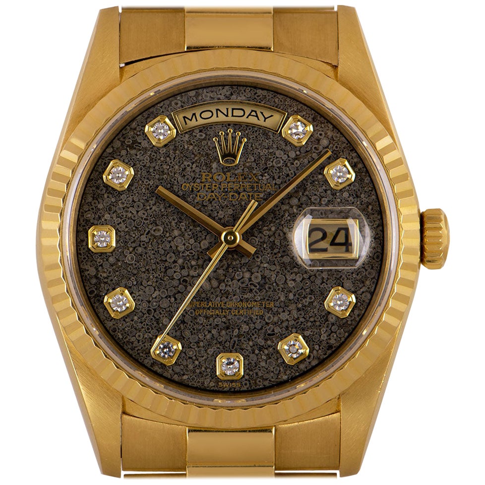 rolex datejust stone dial