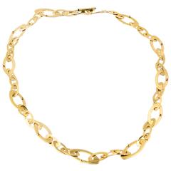 Roberto Coin Chic & Shine Gold Link Necklace