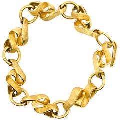 Henry Dunay Gold Sabi Link Bracelet