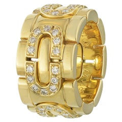 Anello Maillon Oval Diamond in oro giallo 18 carati Cartier