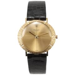 Rolex Yellow Gold Dress Wristwatch Ref 3613 9