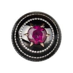 Paulo Brussino Rubellit/Diamantring