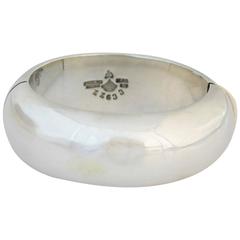 Antonio Pineda Sterling Silver Chunky Wide Bracelet