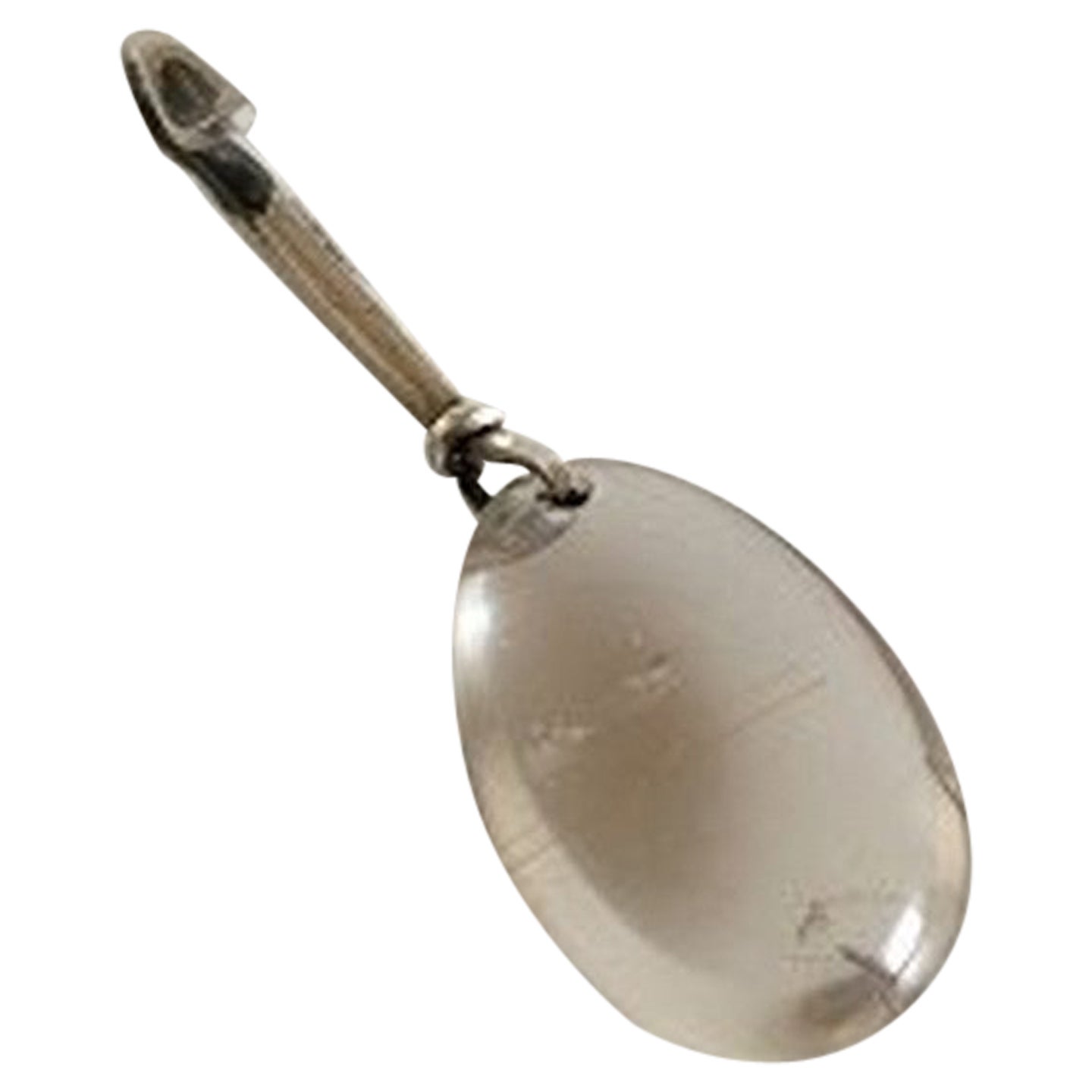 Jensen Sterling Silver Torun Rutile Quartz Pendant No 131 For