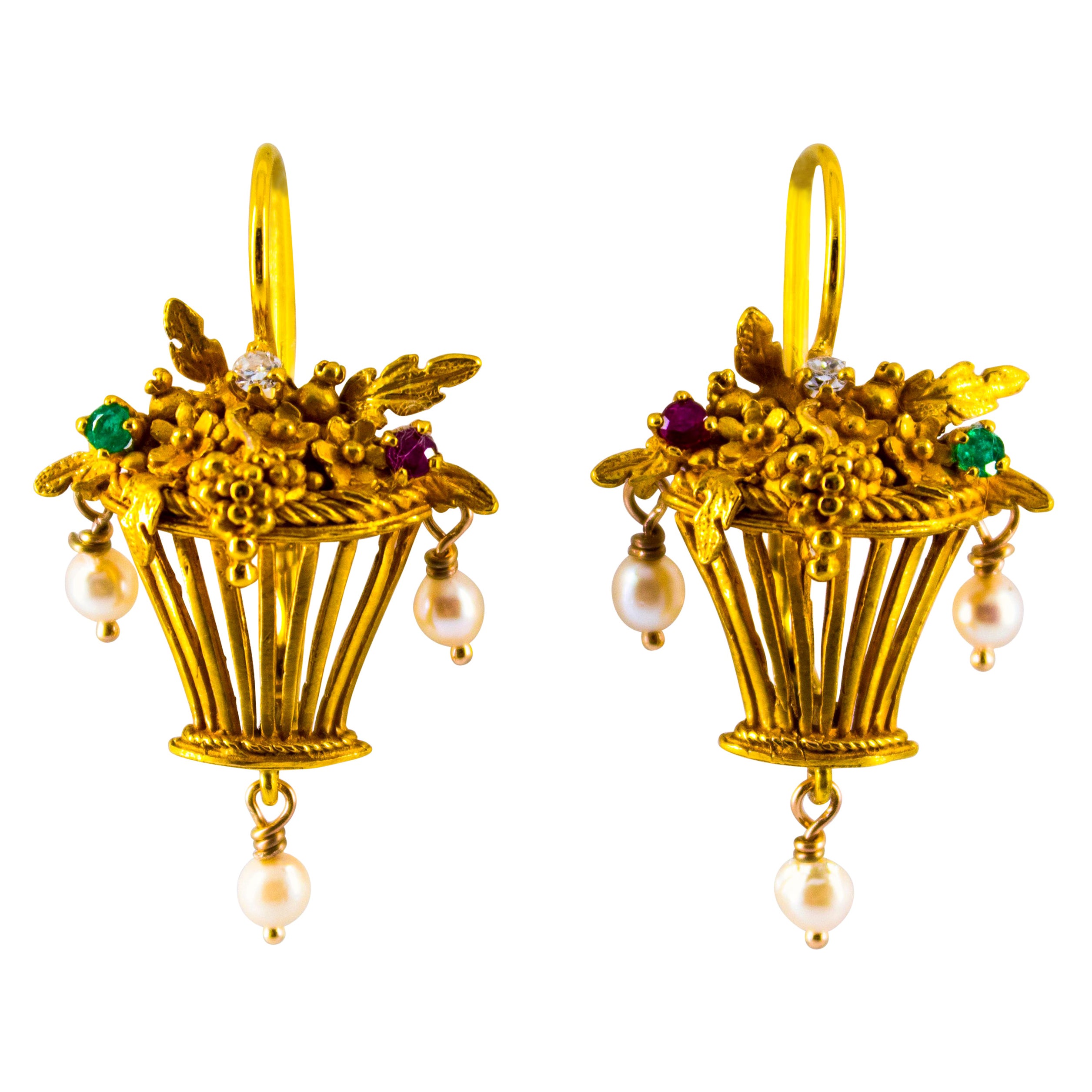 Chanel Lipstick Earrings at 1stDibs