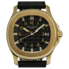 Retro Patek Philippe Aquanaut Ref. 5066 J Yellow Gold Wrist Watch
