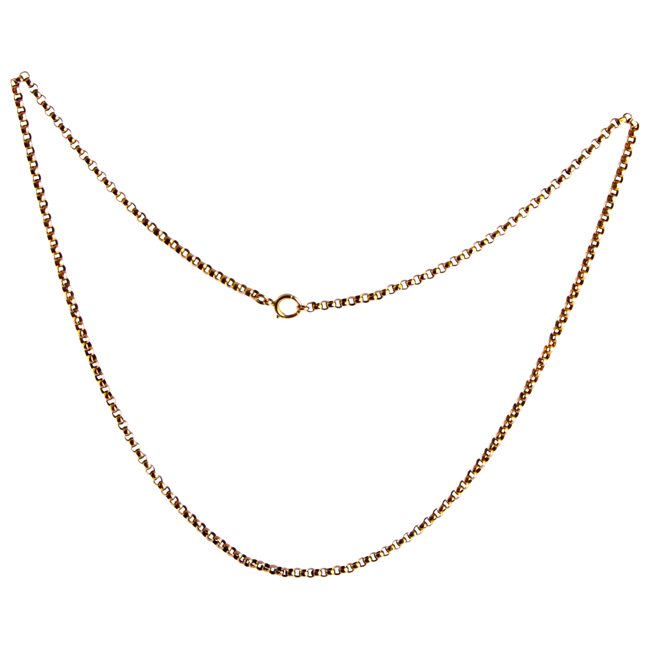 Victorian Russian Gold Handmade Chain 60