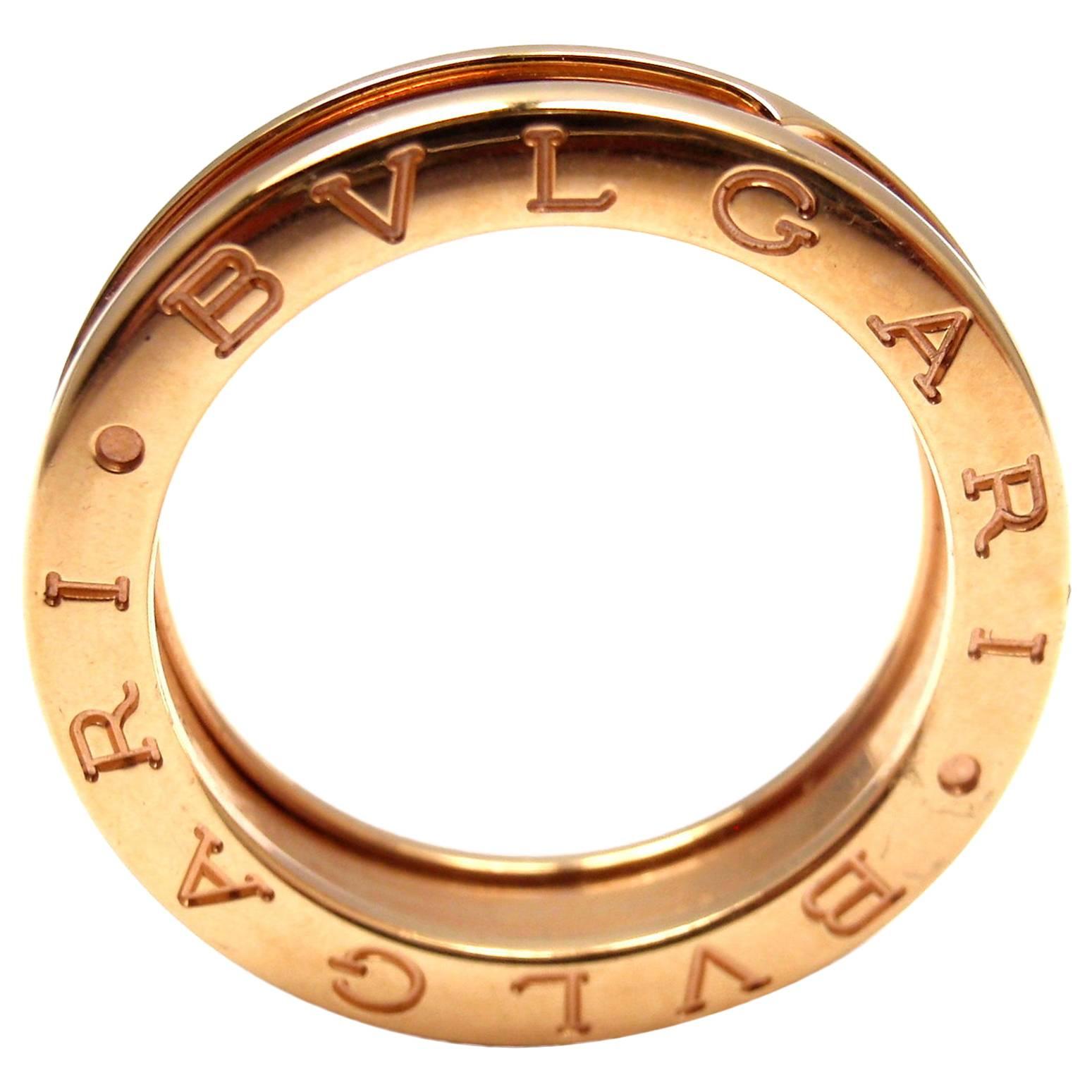 Bulgari B-Zero Gold Band Ring