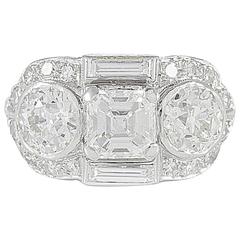 1940
s Art Deco Diamond Ring