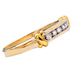 Channel 7-Stone Band 1/4 Carat VS Clarity Ring