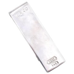 Antique Tiffany & Co. Sterling Silver 1837 Money Clip