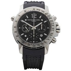 Raymond Weil Stainless Steel Nabucco Chronograph Wristwatch Model 7800-SR1-05207