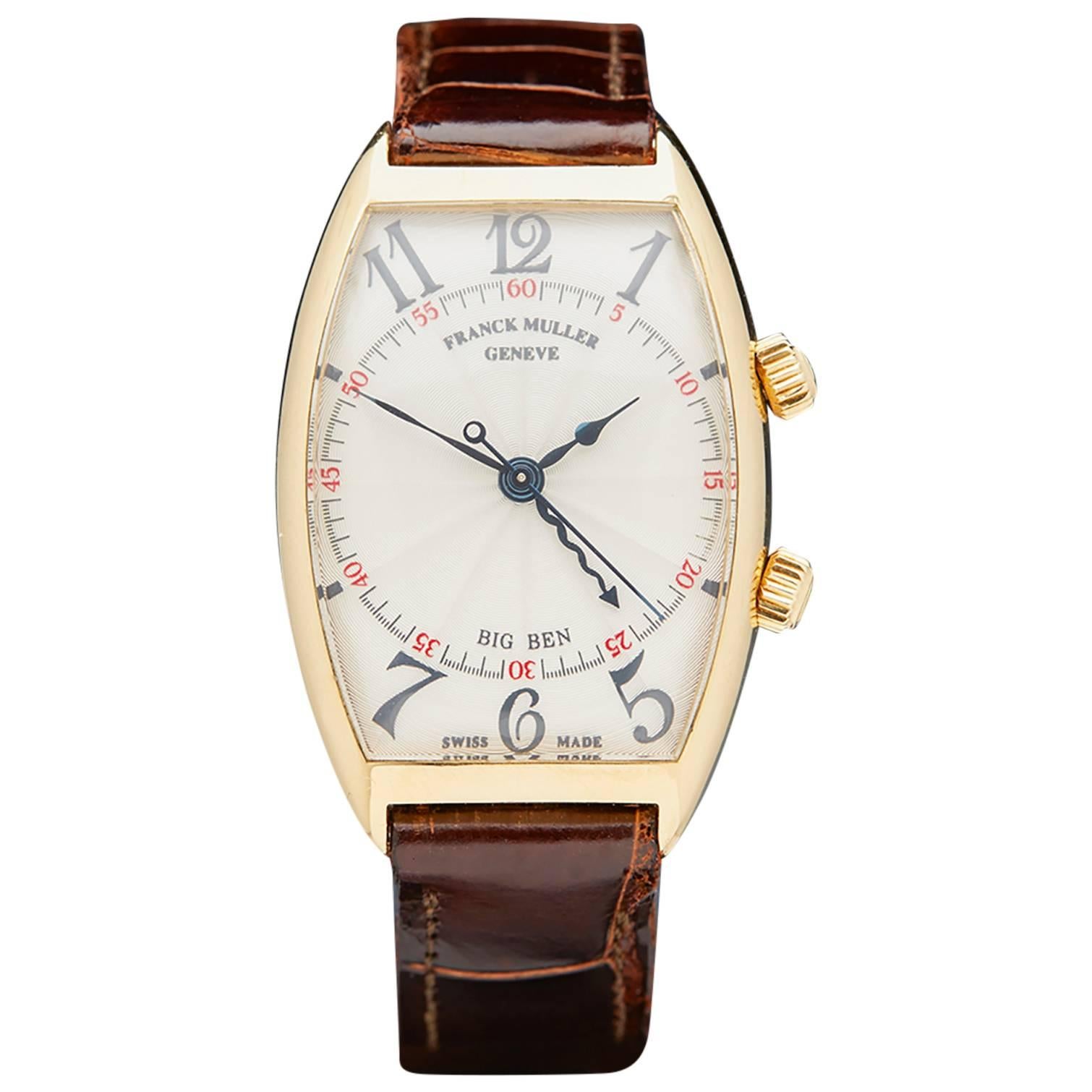 Franck Muller Yellow Gold Big Ben Automatic Wristwatch Ref 2851 AL