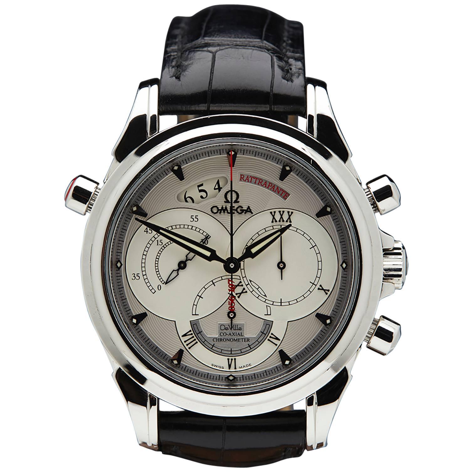 Omega Platinum De Ville Rattrapante Chronograph Automatic wristwatch