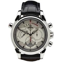 Omega Platinum De Ville Rattrapante Chronograph Automatic wristwatch 