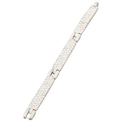 TIFFANY & CO. Diamond and Platinum Bracelet 4