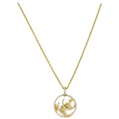 Stephen Webster Gold Diamond Pendant Necklace 9