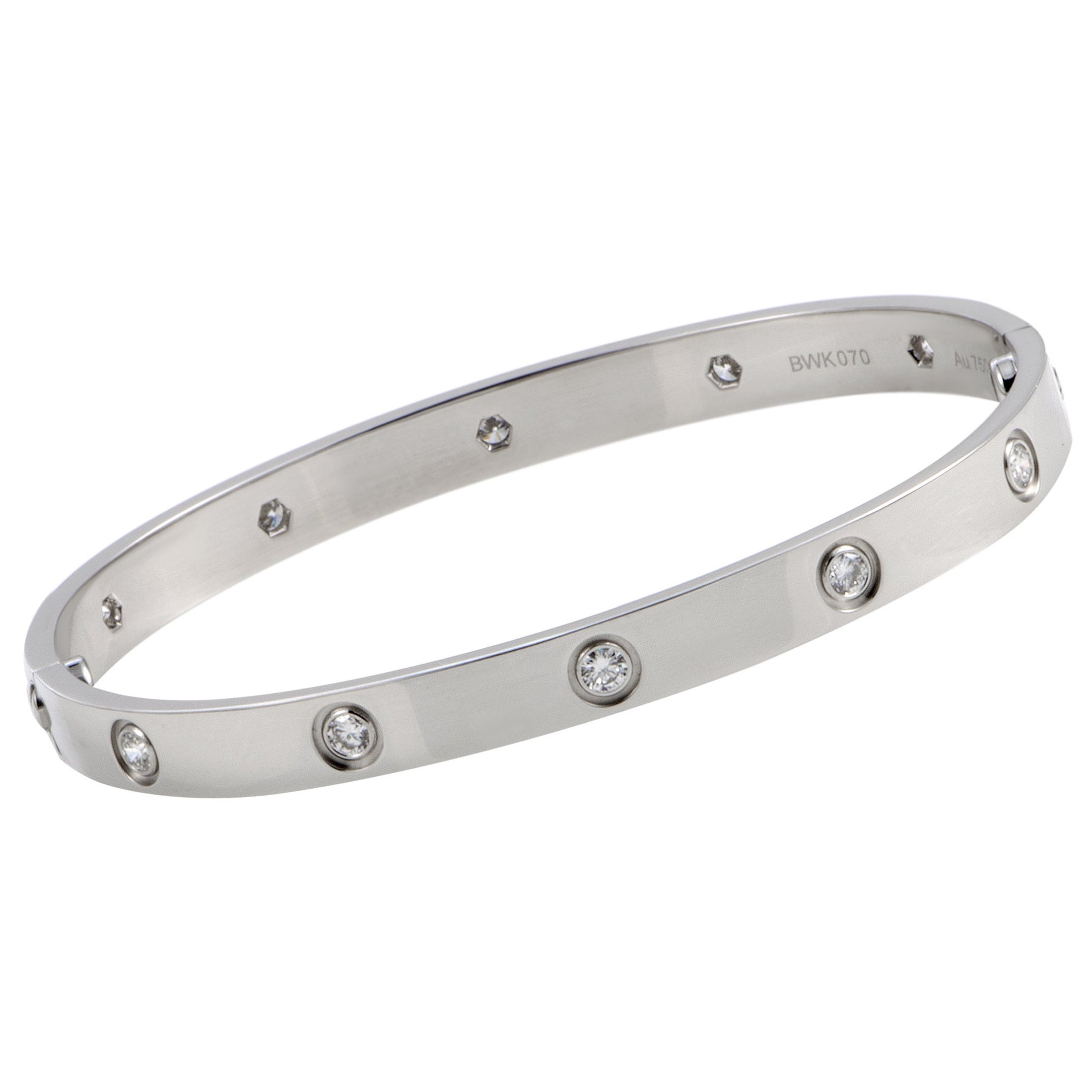 Cartier 18 Karat Gold Love Bangle Bracelet at 1stDibs