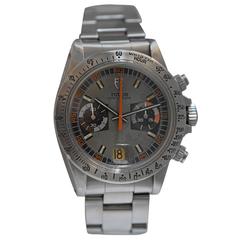 Retro Tudor Oysterdate "Monte Carlo" Ref. 7159 Chronograph Wristwatch