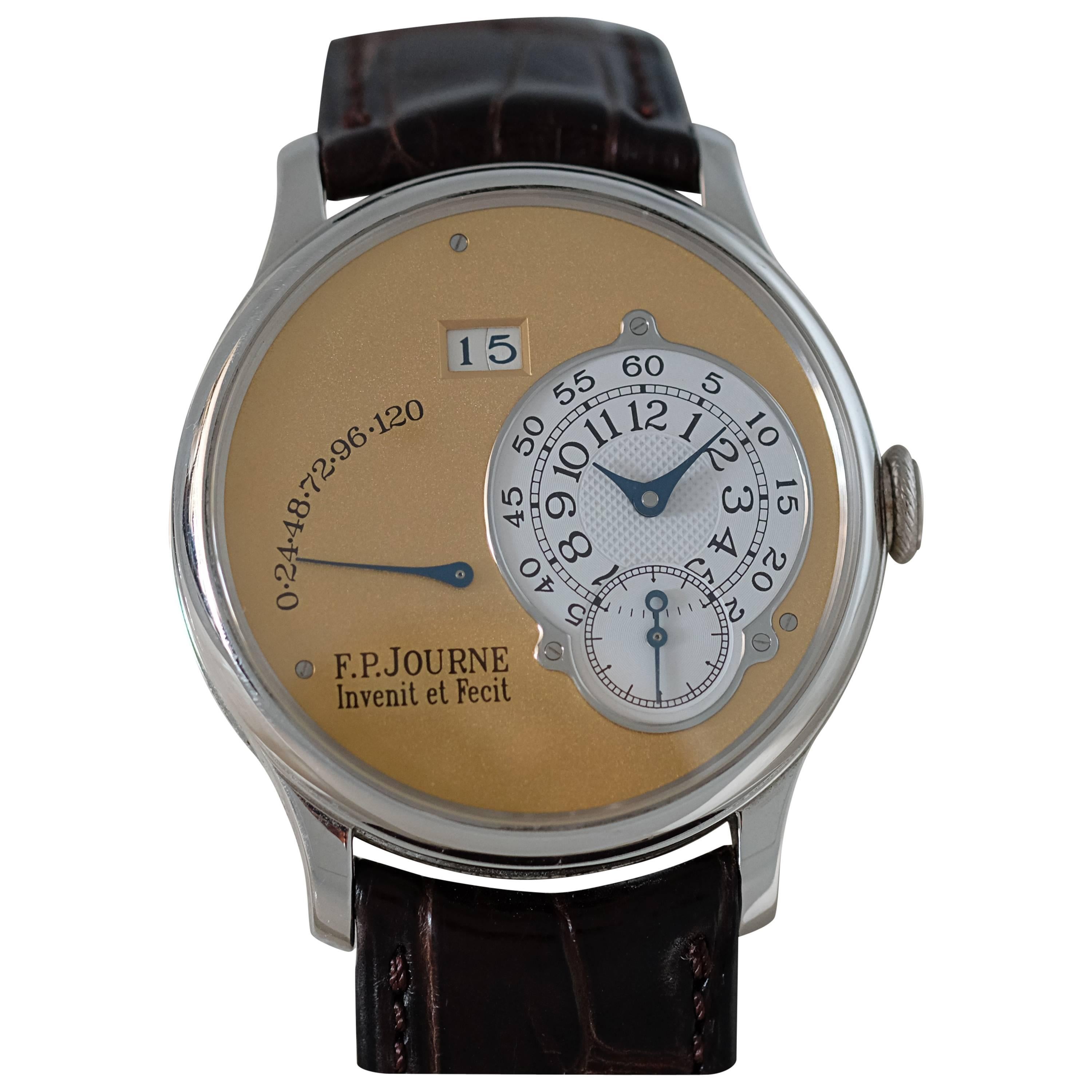 F.P. Journe Platinum Octa Auto Wristwatch For Sale