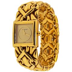 Bulgari Lady’s Yellow Gold Trika Bracelet Wristwatch
