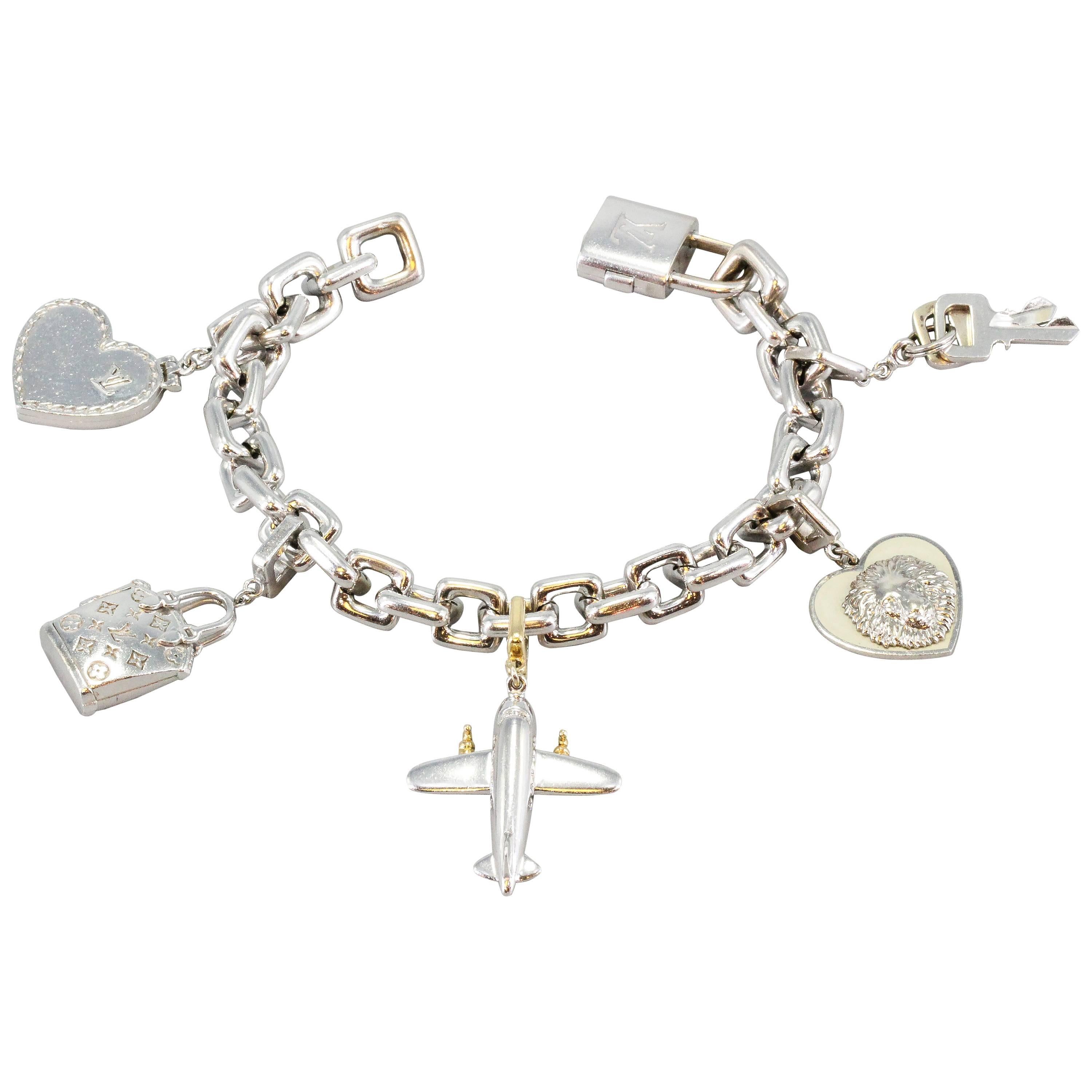 Louis Vuitton Gold Charm Bracelet