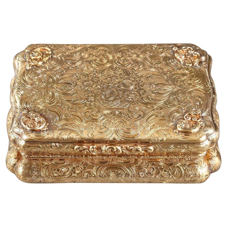 Antique Gold Boxes and Cases - 233 For Sale at 1stDibs | antique gold ...