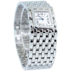 Cartier Stainless Steel Rubin Bracelet Wristwatch Ref 2420