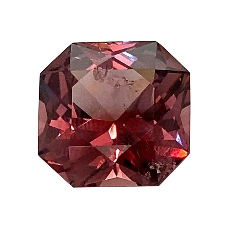 10.27 Carat Octagon Cut Unheated Purplish-Pink Burmese Spinel