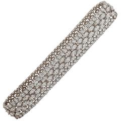 Graff Stunning Diamond platinum Choker Necklace 11