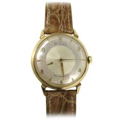 1960s Bulova Mystery 14K Gold 30 Jewels Wrist Watch 6