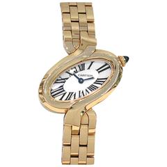 Cartier Lady's Rose Gold Delices de Cartier Quartz Wristwatch Ref W8100003