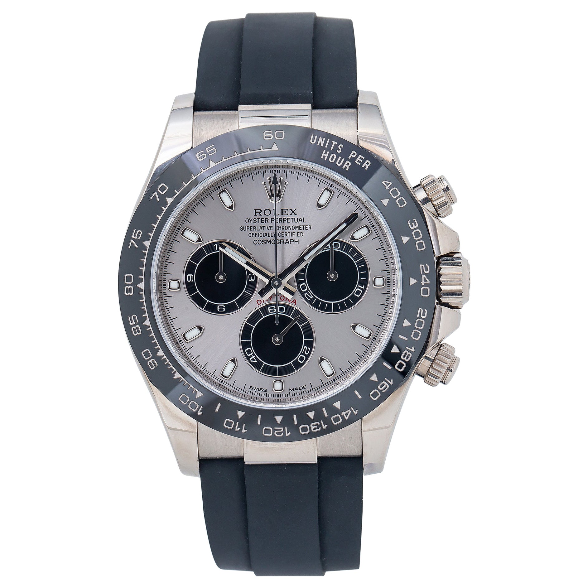 Rolex Daytona Cosmograph White Gold 116519ln-0027 For Sale at 1stDibs