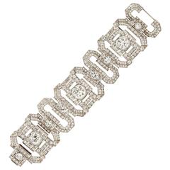 Stunning Diamond Art Deco Bracelet 2