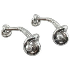 Jona Sterling Silver Knot Cufflinks