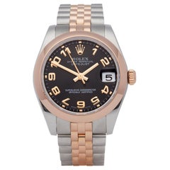 Rolex Datejust 31 178241 Ladies Stainless Steel and Rose Gold Watch