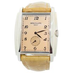 Patek Philippe White Gold Gondolo Wristwatch Ref 5124G-001