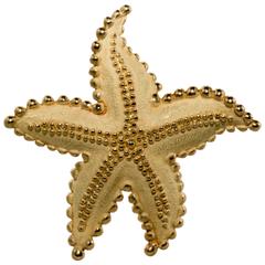 Tiffany & Co. Gold Starfish Brooch