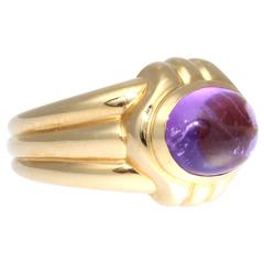 Bulgari Amethyst Gold Ring
