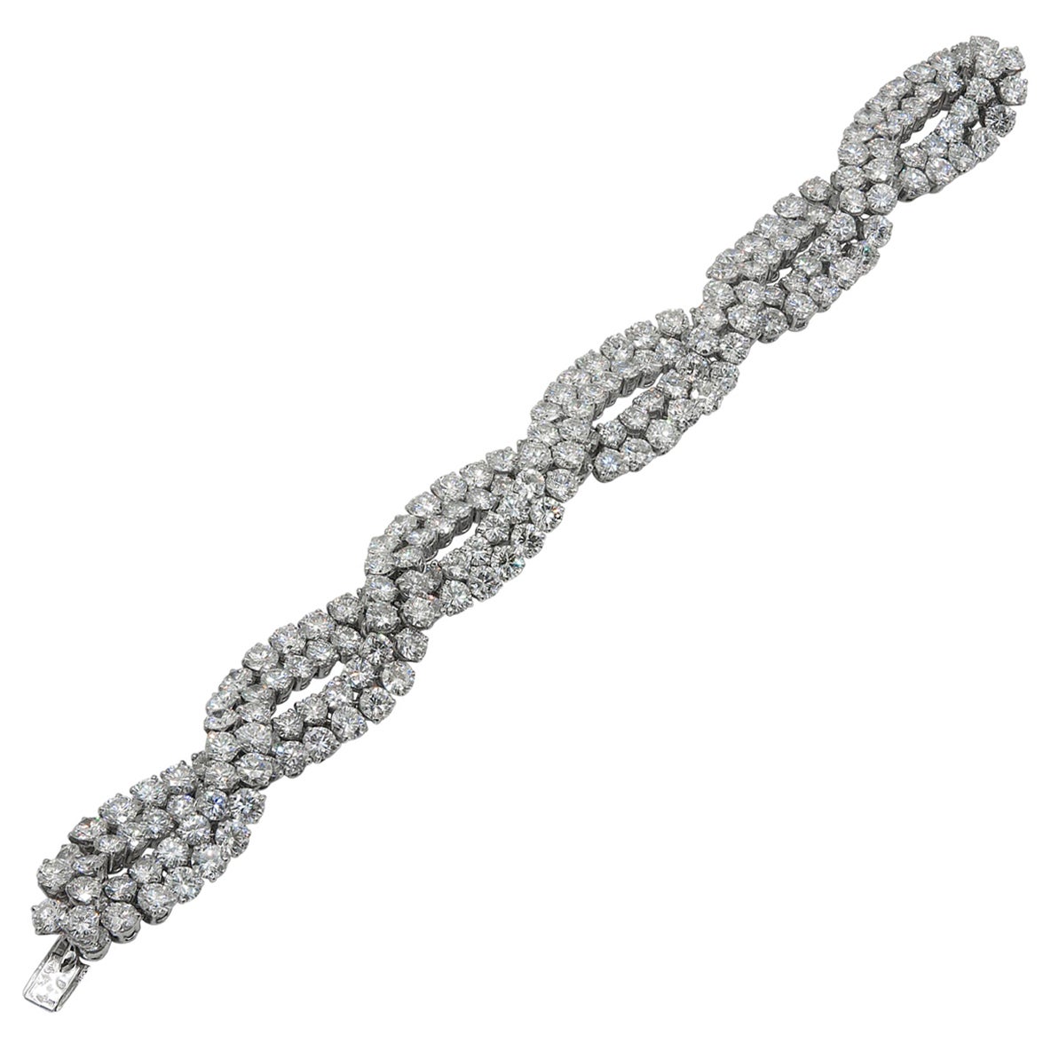 Important Van Cleef and Arpels Diamond Bracelet For Sale at 1stDibs