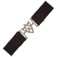 Jade Jagger Insignia Chevron Shield Bracelet